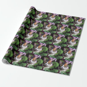 Lilah the Tortoiseshell: A Purfectly Beautiful Cat Wrapping Paper
