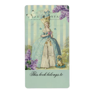 Lilas au printemps, bookplate