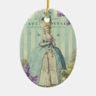 Lilas au printemps ceramic tree decoration