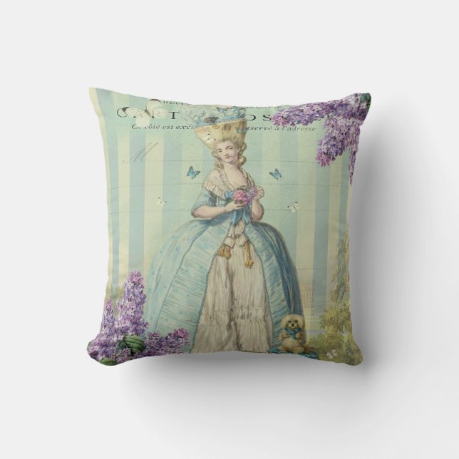 Lilas au printemps cushion (Front)