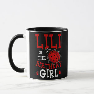 Lili Of The Birthday Girl Ladybug Bday Party Mug