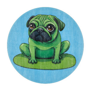 Lili Pug Cutting Board