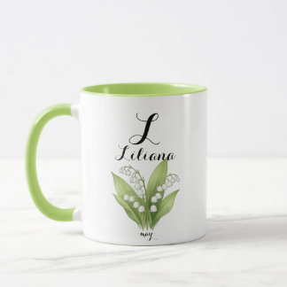 Liliana – Lily of the Valley, May’s Elegant Bloom Mug