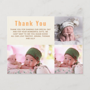 Lilibet Baby Girls Photo Announcement Budget Postcard
