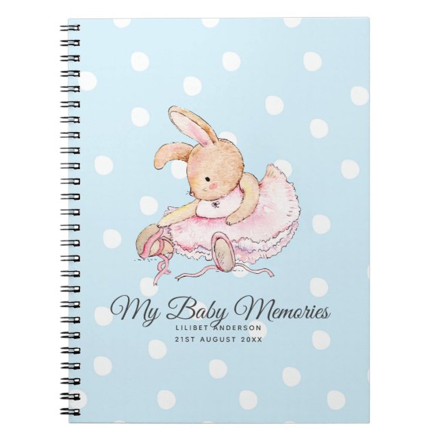 Lilibet Baby Memories Journal Princess Ballerina (Front)