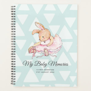 Lilibet Baby Memories Journal Princess Ballerina Planner