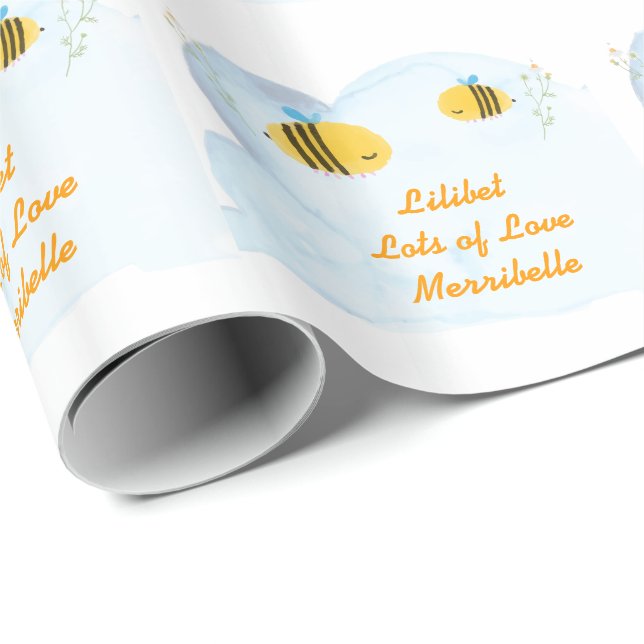 Lilibet Named Gift Wrap - various designs (Roll Corner)