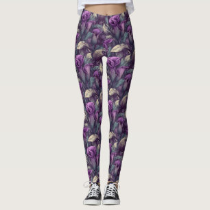 lilie Active Wear Calla lilies Aesthetic Grad Leggings