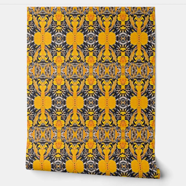 Lilies 2 wallpaper (Unrolling)