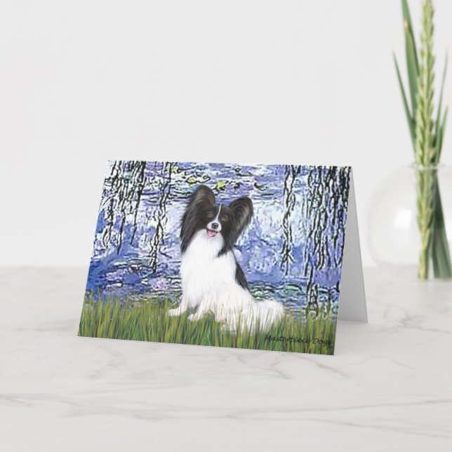 Lilies 6 - Papillon 1 Card (Front)