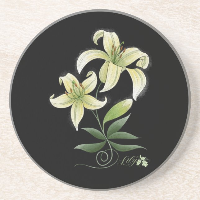 Lilies Coaster (Front)