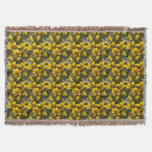 Lilies Diy Décor Luxury Chunky Knit  Throw Blanket