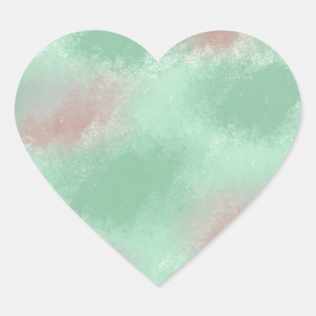 Lilies Heart Sticker (Front)