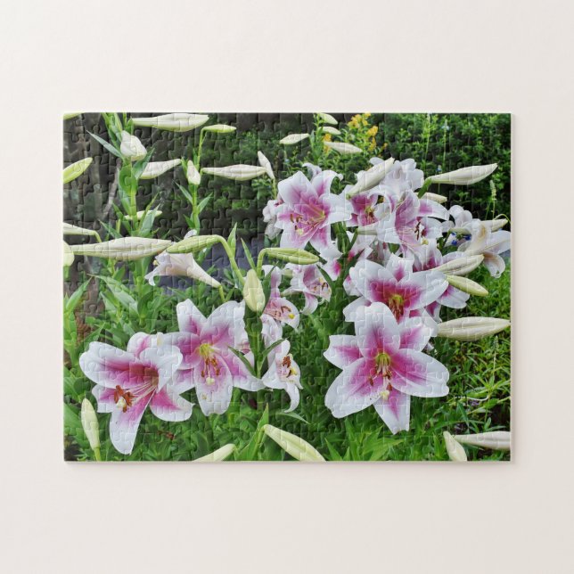 Lilies in the Field Jigsaw Puzzle (Horizontal)
