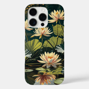 Lilies in the lake iPhone 16 pro case