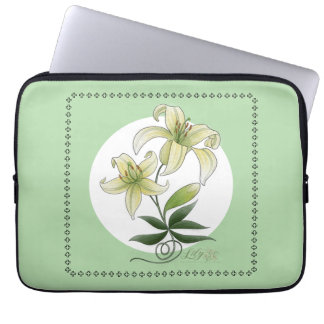 Lilies Laptop Sleeve