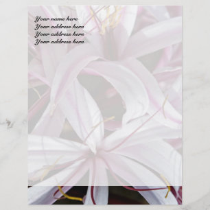 Lilies Letterhead Design