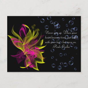Lilies N' Bubbles Postcard