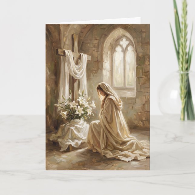 Lilies of His Love Easter Card (Front)
