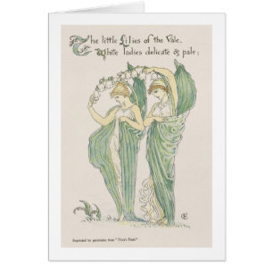 Lilies of the Vale, from Flora's Feast, 1901 (colo