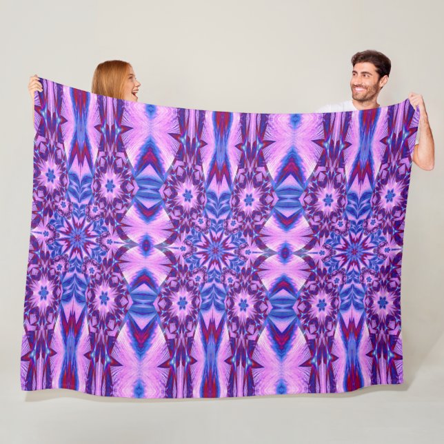 Lilies of the Valley 28 Fleece Blanket (In Situ)