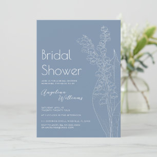 lilies of the valley Bridal Shower Invitation