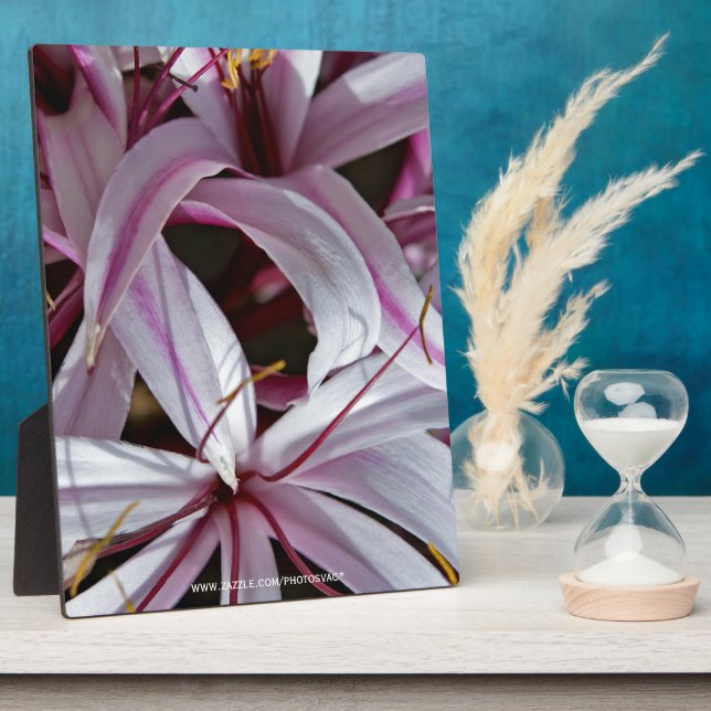 Lilies Plaque (Side)
