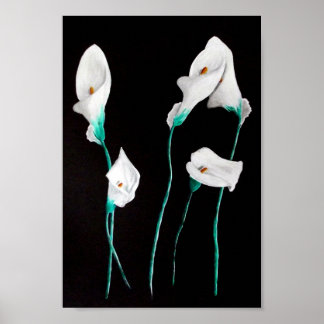 Lilies Poster Print Medium 24x20