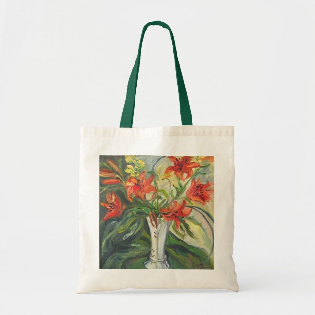 Lilies Tote Bag (Front)