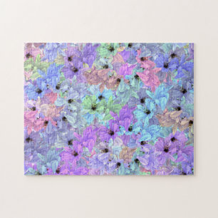 Lilies with bees jigsaw puzzle