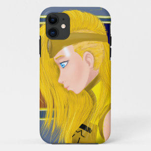 Lilin OC - Cyborg angel - Starset inspired art iPhone 11 Case