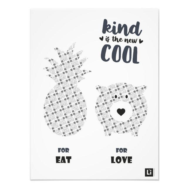 Lil'Inspirations #24 - Kind is the new cool Photo Print (Front)