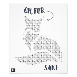 Lil'Inspirations #38 - Oh for fox sake Photo Print
