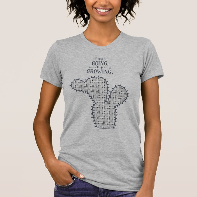 Lil'Inspirations #9 - Keep going, keep growing T-Shirt (Front)