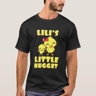 Lilis Little Nugget Chicken Grandma Mothers Day T-Shirt