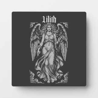 Lilith Angel Gothic Reverie Plaque