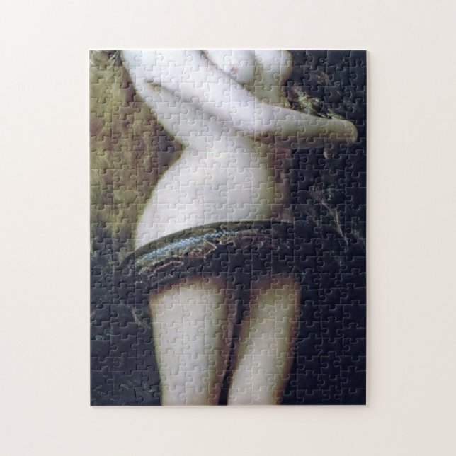 Lilith By John Collier 1887 Jigsaw Puzzle (Vertical)