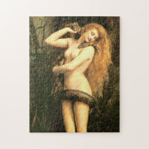 Lilith by John Collier Jigsaw Puzzle
