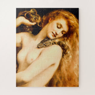 Lilith by John Collier Jigsaw Puzzle