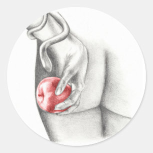 Lilith Classic Round Sticker