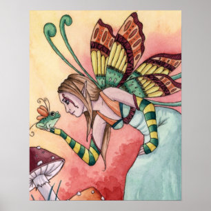 Lilith - Frog Fairy Poster