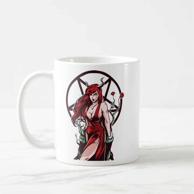 Lilith Pagan Goddess Coffee Mug (Left)