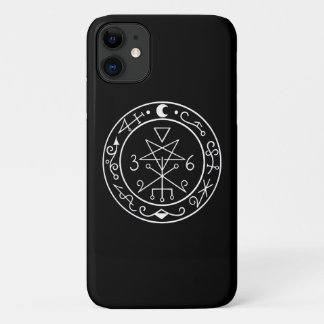 Lilith sigil. Dark moon Goddess seal iPhone 11 Case