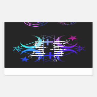 lilith witch color sticker