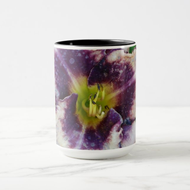 Lilium Bloom Photo  Mug (Center)