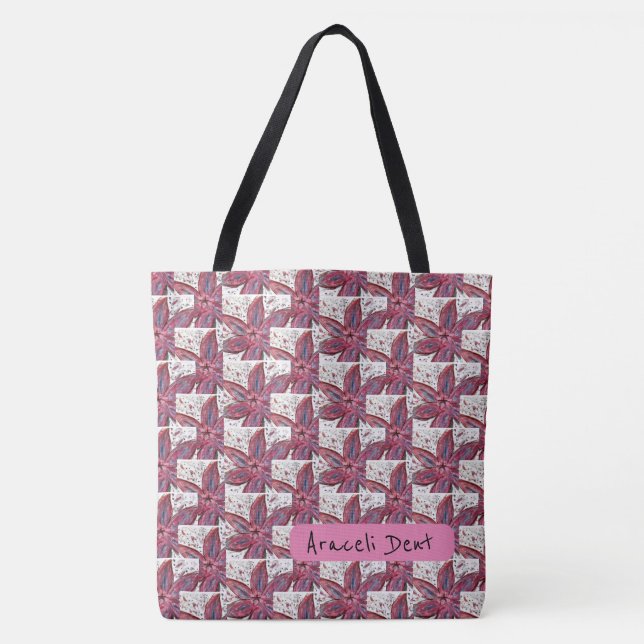 Lilium Orientale Tote Bag (Front)