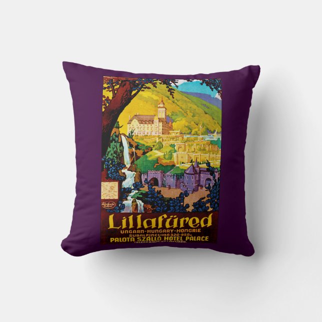 Lillafured Hungary Cushion (Front)