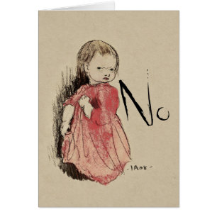 Lillan says No Ivar Arosenius CC0993