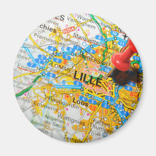Lille, France Magnet
