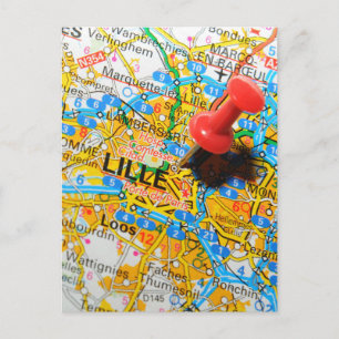 Lille, France Postcard